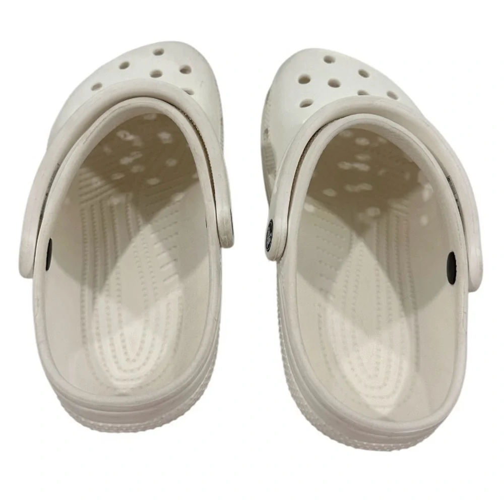 CROCS Classic Clog Kids Shoes in White